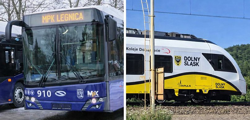 Bilet Zintegrowany Legnica pozwala jeździć pociągiem i autobusem