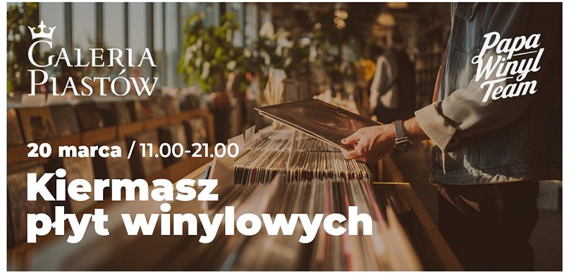 Analogowe brzmienie wraca do gry. W piątek kiermasz płyt w Galerii Piastów