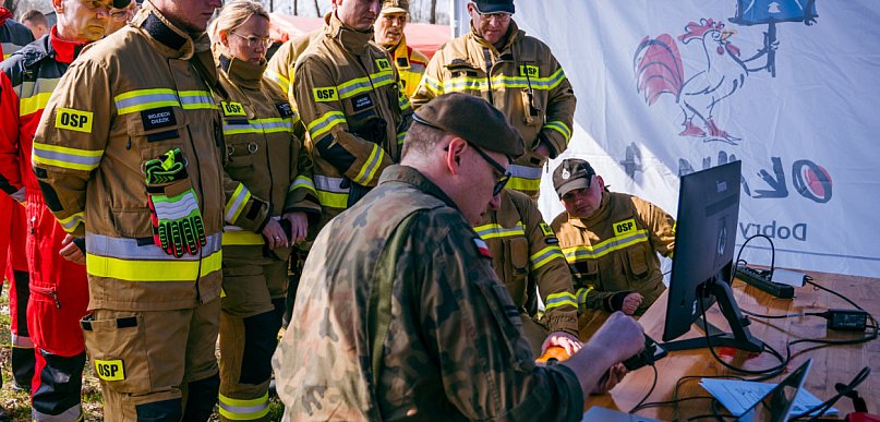 Terytorialsi trenowali akcje poszukiwawcze z ratownikami i strażą