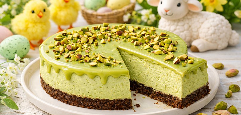 Królewski Sernik Pistacjowy – jeszcze bardziej kremowy