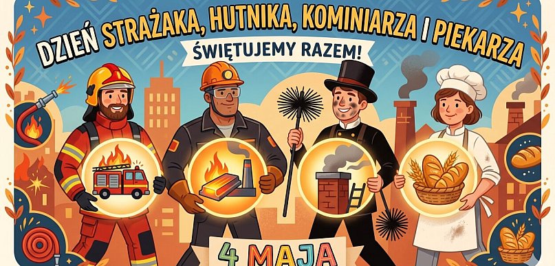 Dzień Świętego Floriana, świętują strażacy, hutnicy, kominiarze i piekarze