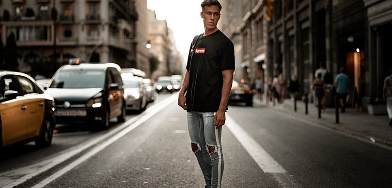 Koszulka Olavoga – styl streetwear w męskich kolekcjach odzieżowych