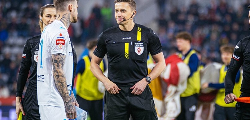 Paweł Malec poprowadzi mecz Miedzi Legnica z Wieczystą Kraków