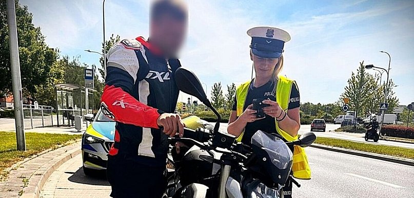 Setki kontroli i zatrzymane prawa jazdy po akcji „Motocyklista”