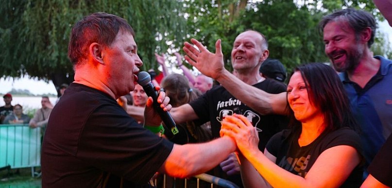Nad Jeziorem Kunickim nie brakowało muzyki i lokalnych smaków