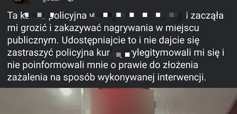 Myślał, że jest bezkarny. Usłyszał wyrok za wpisy o policjancie