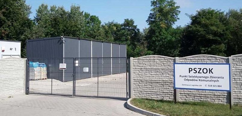 PSZOK w Ziemnicach otwarty w soboty do końca sierpnia