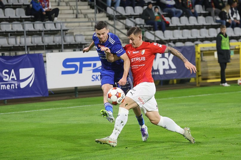 Tylko remis Miedzi Legnica z Pogonią Siedlce