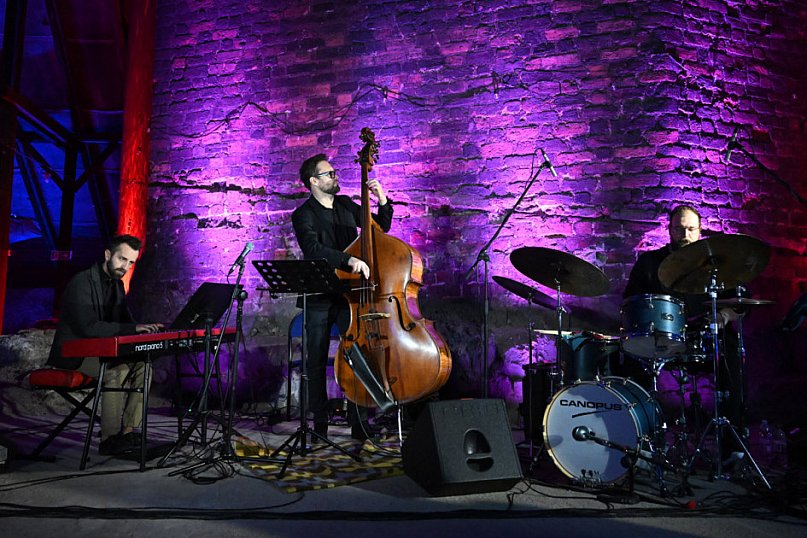 Jakub Olejnik Trio na strychu Zamku Piastowskiego