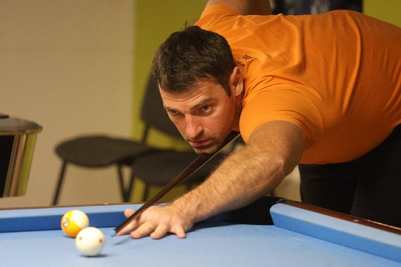 Cybulski mistrzem Mistrzostw Legnicy w bilardzie