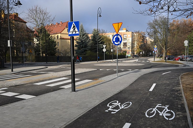 Ulica Mickiewicza otwarta