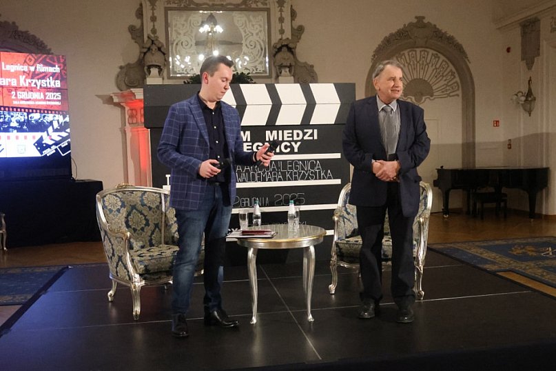 Spotkanie z Waldemarem Krzystkiem w Legnicy