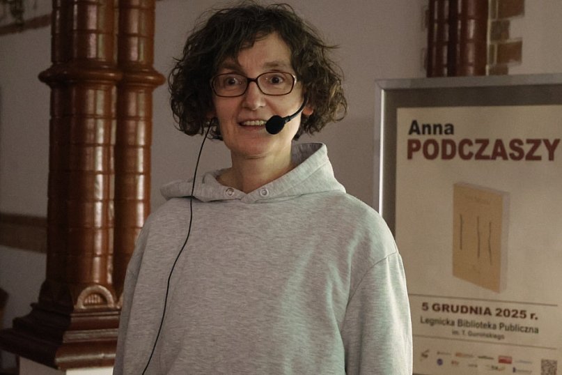 Spotkanie z Anną Podczaszy w Legnicy