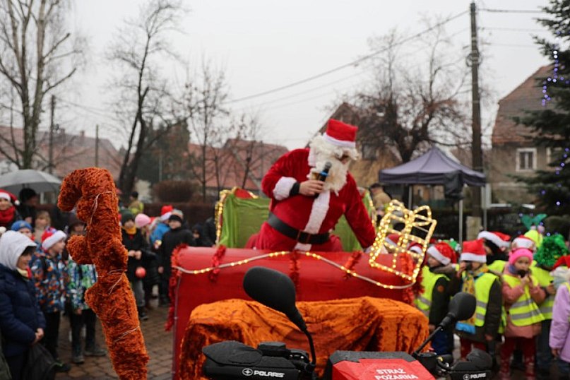 Święty Mikołaj zawitał do gminy Kunice