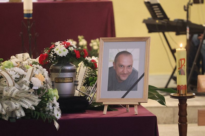 Ostatnie pożegnanie Jana Falkowskiego w Raszówce