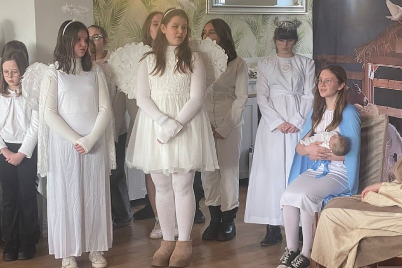 Pojechali do DPS z „Dobrą Nowiną”