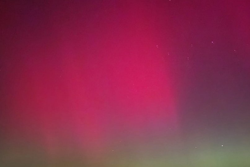 Zorza polarna w naszym regionie