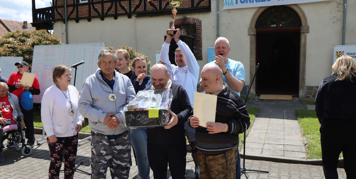 Turniej w Kręgle Mieszkańców DPS w Brenniku (Mat. prasowy)