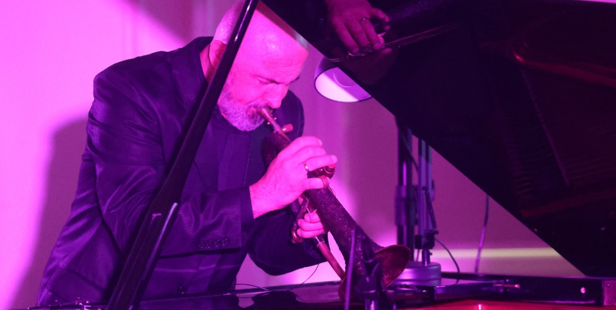 Gruszecki i Pokora w Sali Królewskiej (Wojciech Obremski)