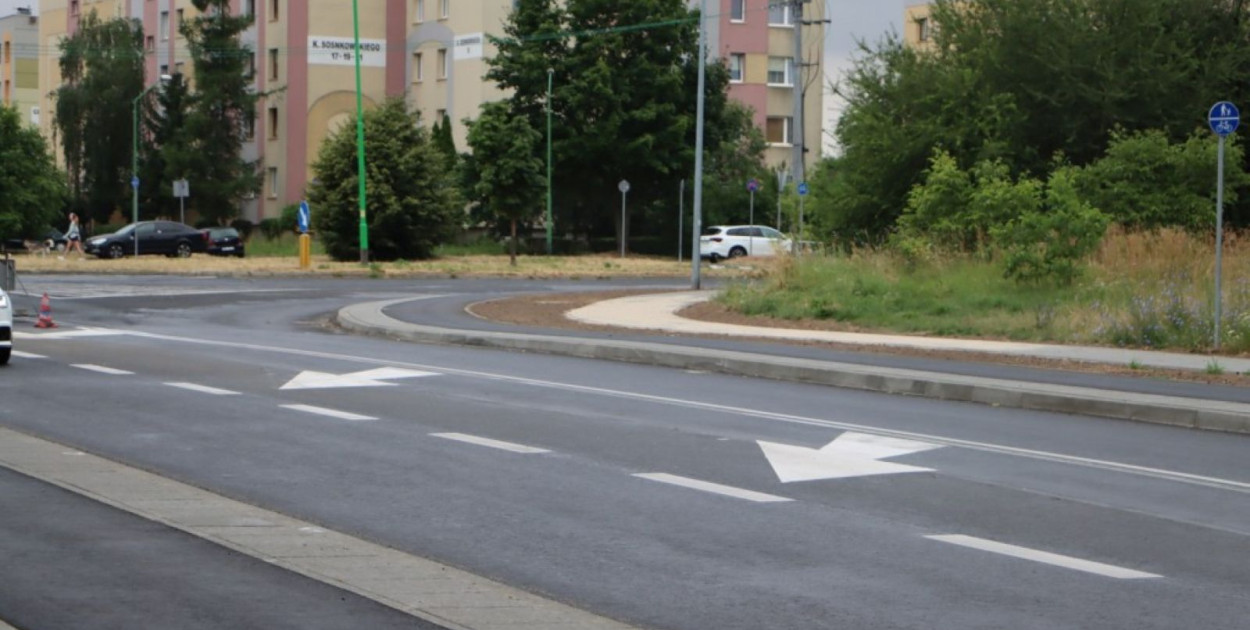 Ulica Sudecka już po remoncie, przed terminem (Anna Lango )