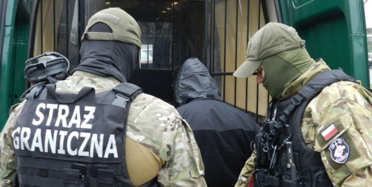 Akcja straży granicznej zakończona deportacjami (mat. prasowe)
