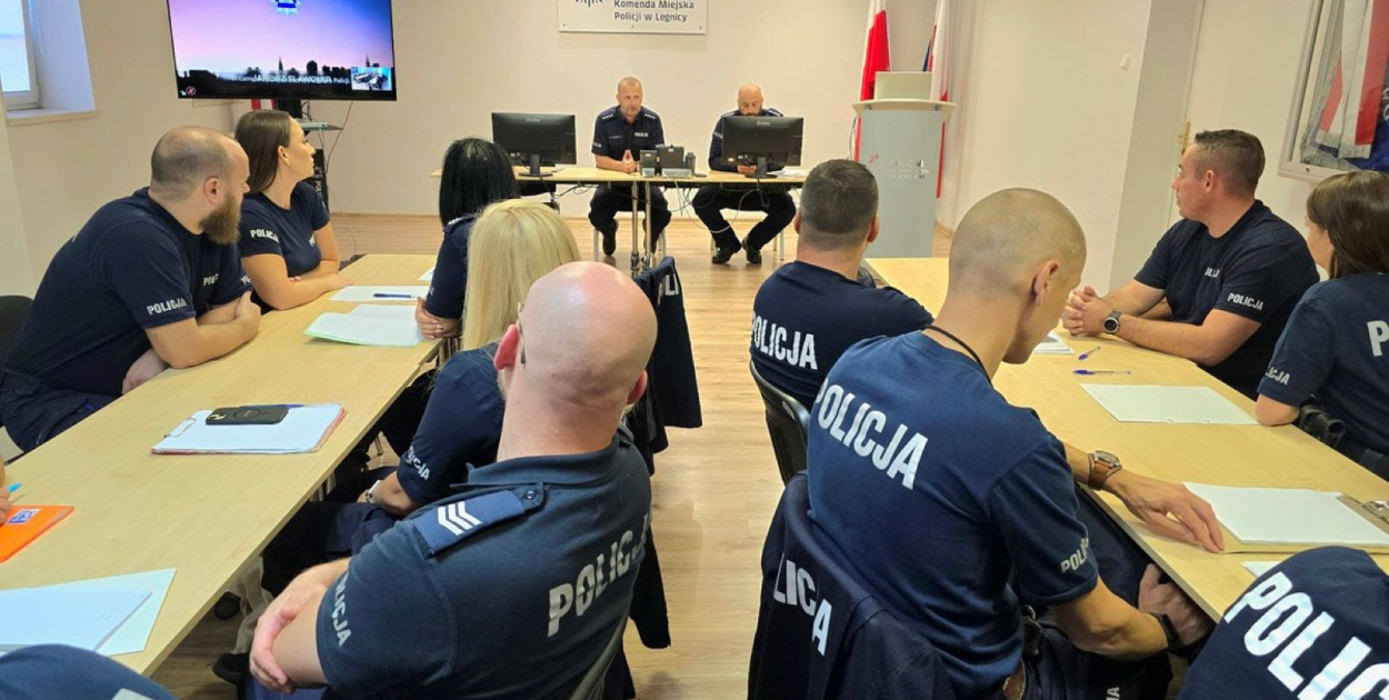 Kurs aspirancki w KMP Legnica (źródło: KMP Legnica)