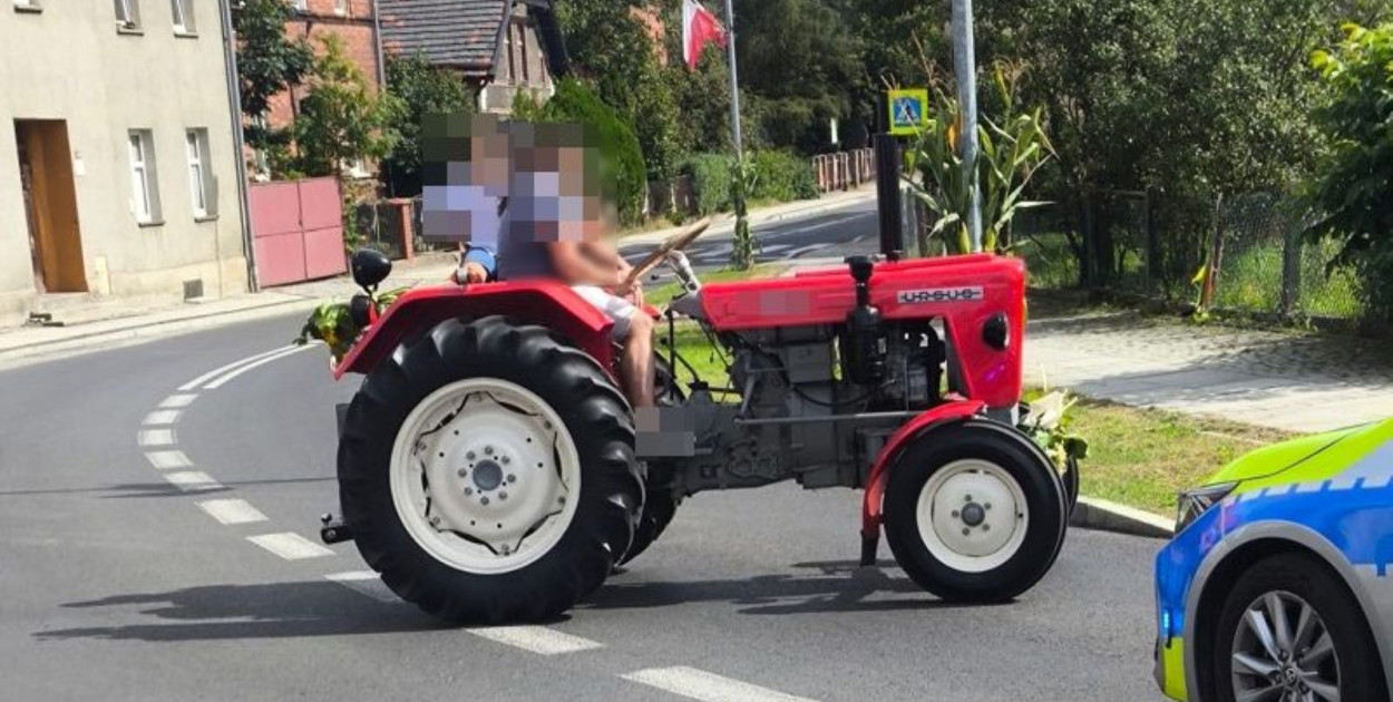 Interwencja policji w Prochowicach (źródło: KMP Legnica)