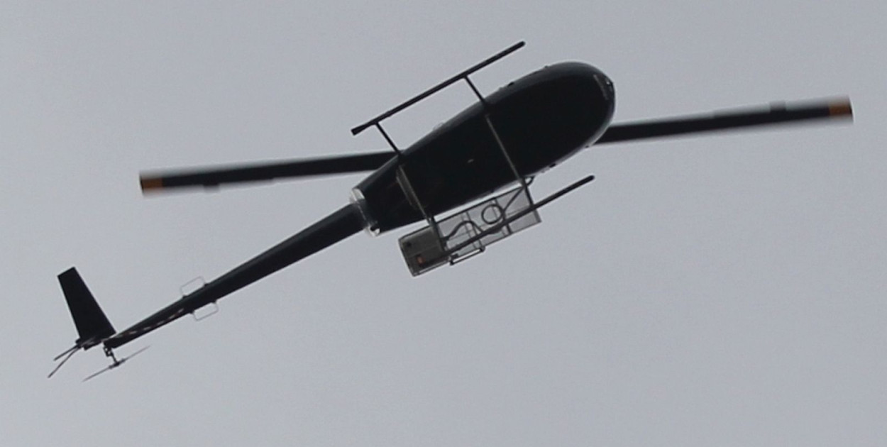 Helikopter nad Legnicą