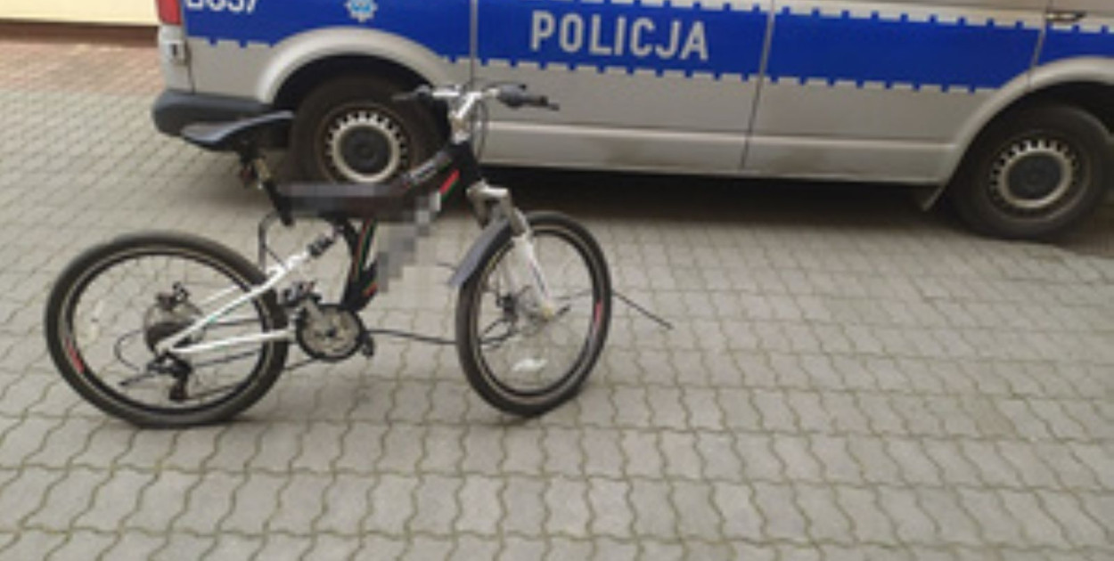 Na promilach pojechała rowerem po BMW do komendy (źródło: KMP Legnica)
