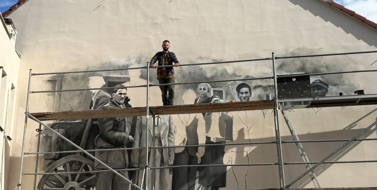 Murale w Siedliskach zatrzymają historię lokalnego teatru