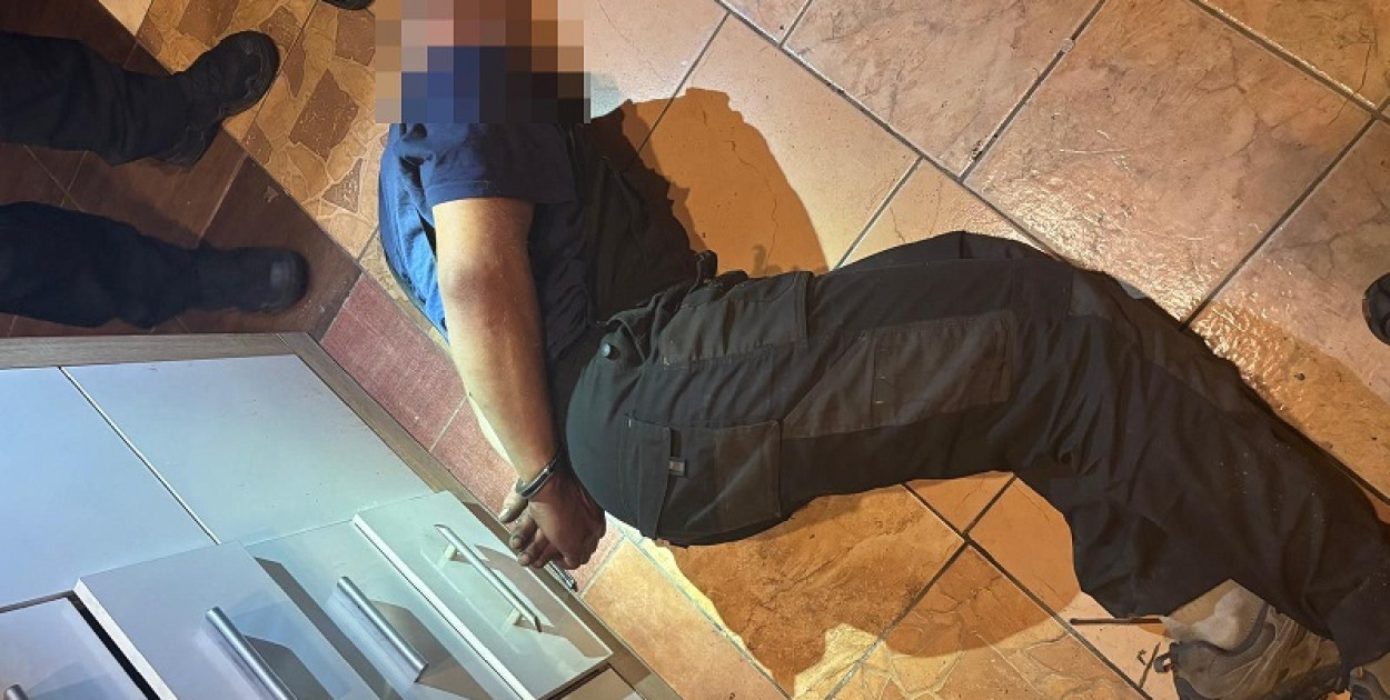 Policjanci dopadli sprawcę wypadku (źróło: KMP Legnica)