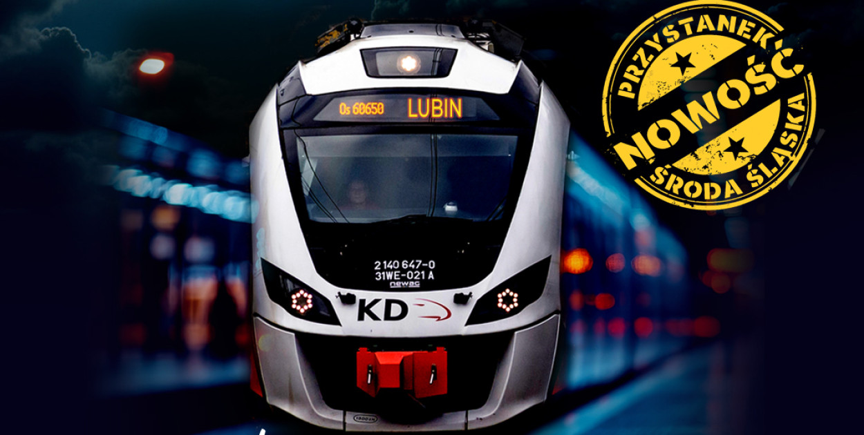 Nocny KD Super Sprinter wraca na trasę z Wrocławia do Lubina (mat. prasowe)
