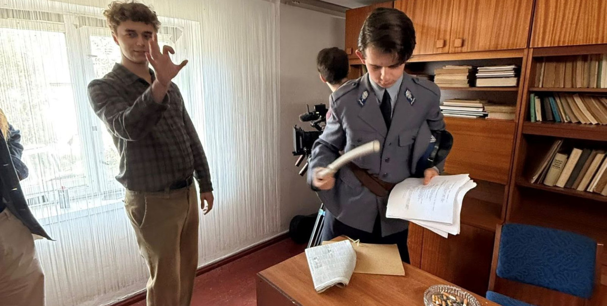Trwają zdjęcia do filmu o „Wampirze z Rokitek” (źródło: Fb. GOKiS Miłkowice)