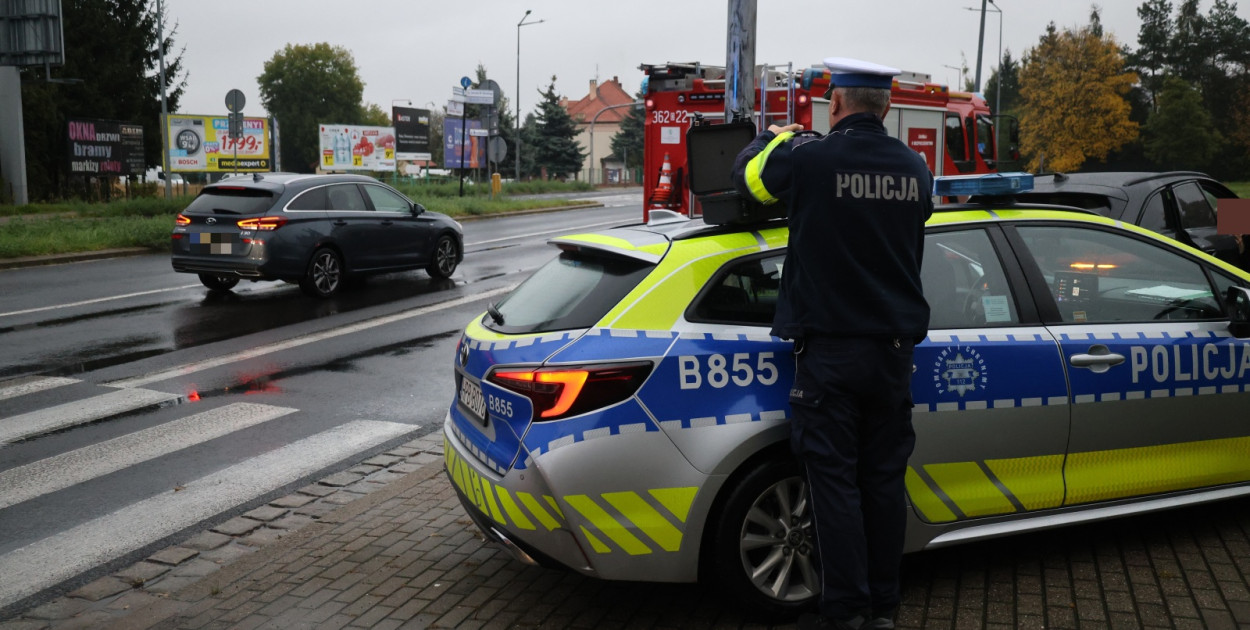 Kolizja na Wrocławskiej (Wojciech Obremski)