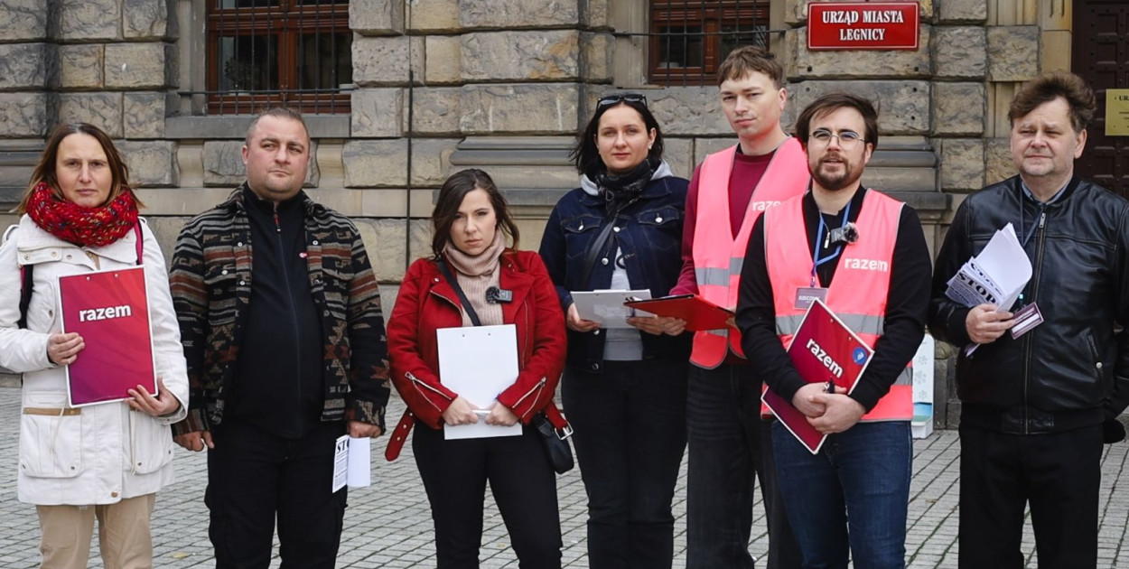 Partia Razem zbiera podpisy przeciwko likwidacji zajęć MCK w budynku przy ulicy Rataja (mat. prasowe)