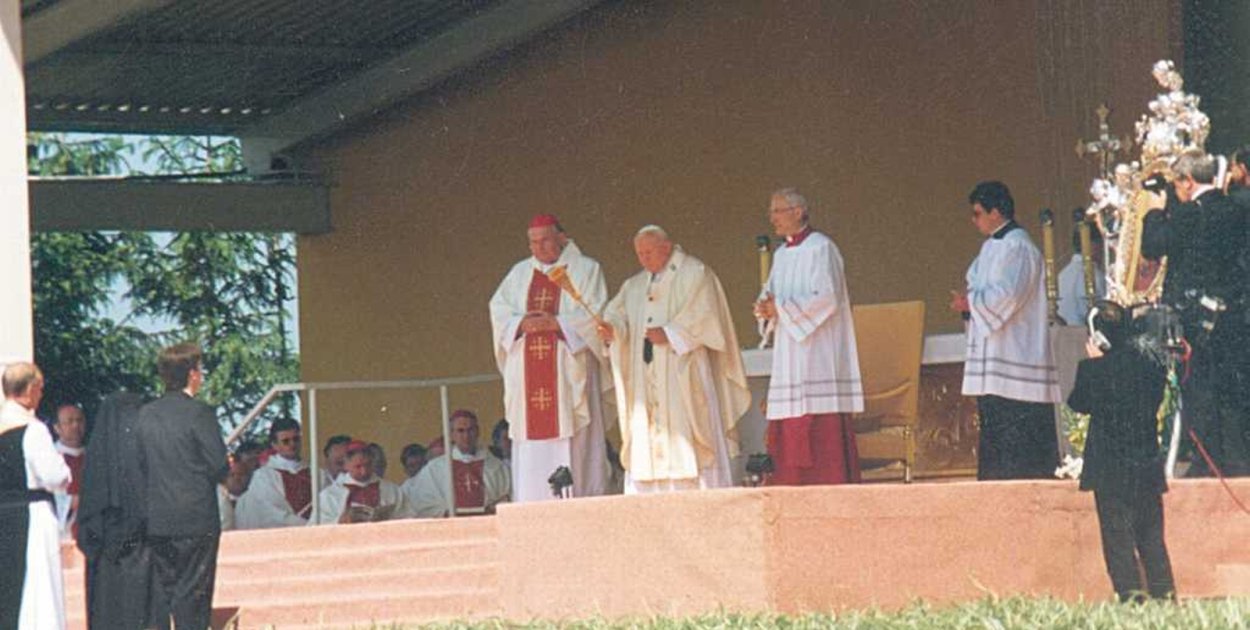Jan Paweł II w Legnicy (Wojciech Obremski)