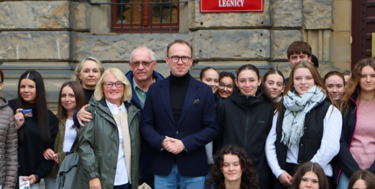 Uczniowie z Gap odwiedzili Legnicę (źródło: UM Legnica)