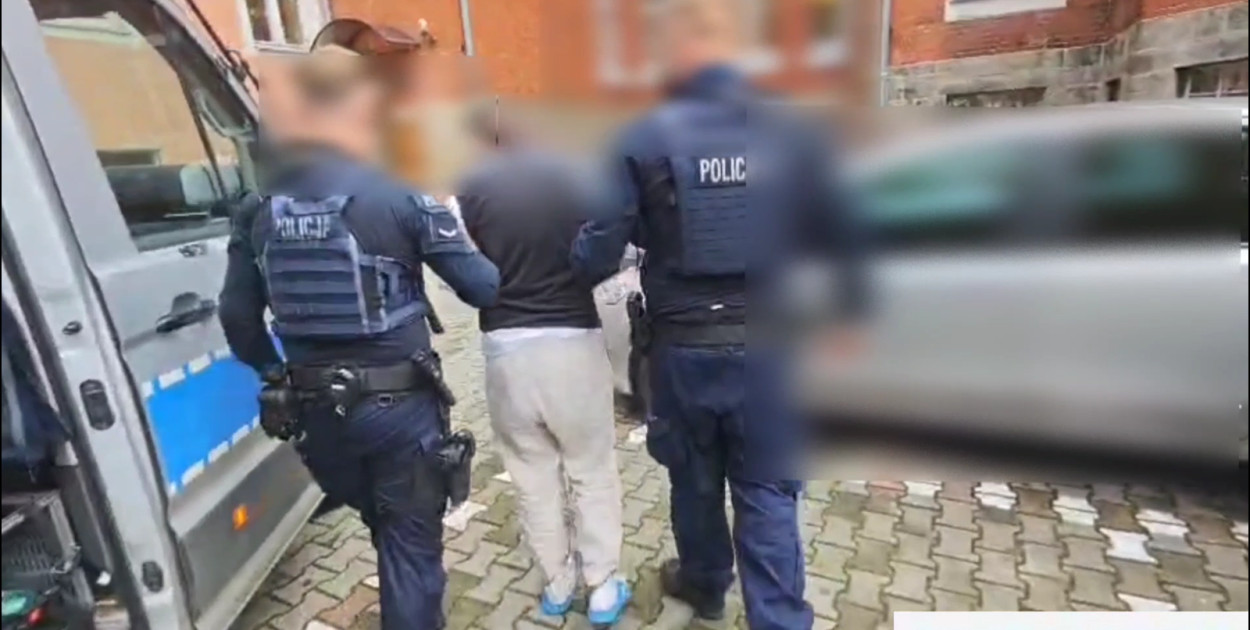 Zatrzymani przez policję Gruzini trafili na trzy miesiące do aresztu (źródło: KMP Legnica)