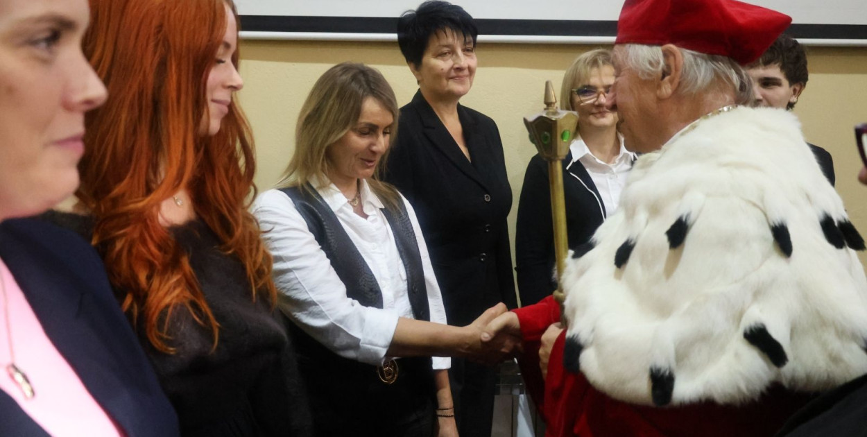 Inauguracja roku akademickiego w Wyższej Szkole Medycznej (Wojciech Obremski lca.pl)