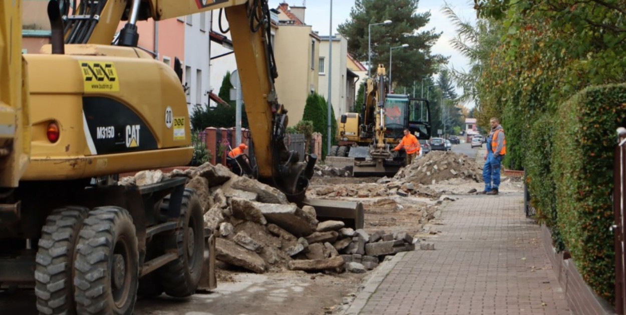 Rozpoczął się remont Słonecznej (źródło: UM Legnica)