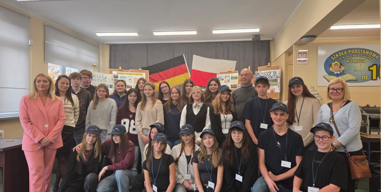 Uczniowie z Miśni odwiedzili Szkołę Podstawową nr 16 (mat . prasowe)