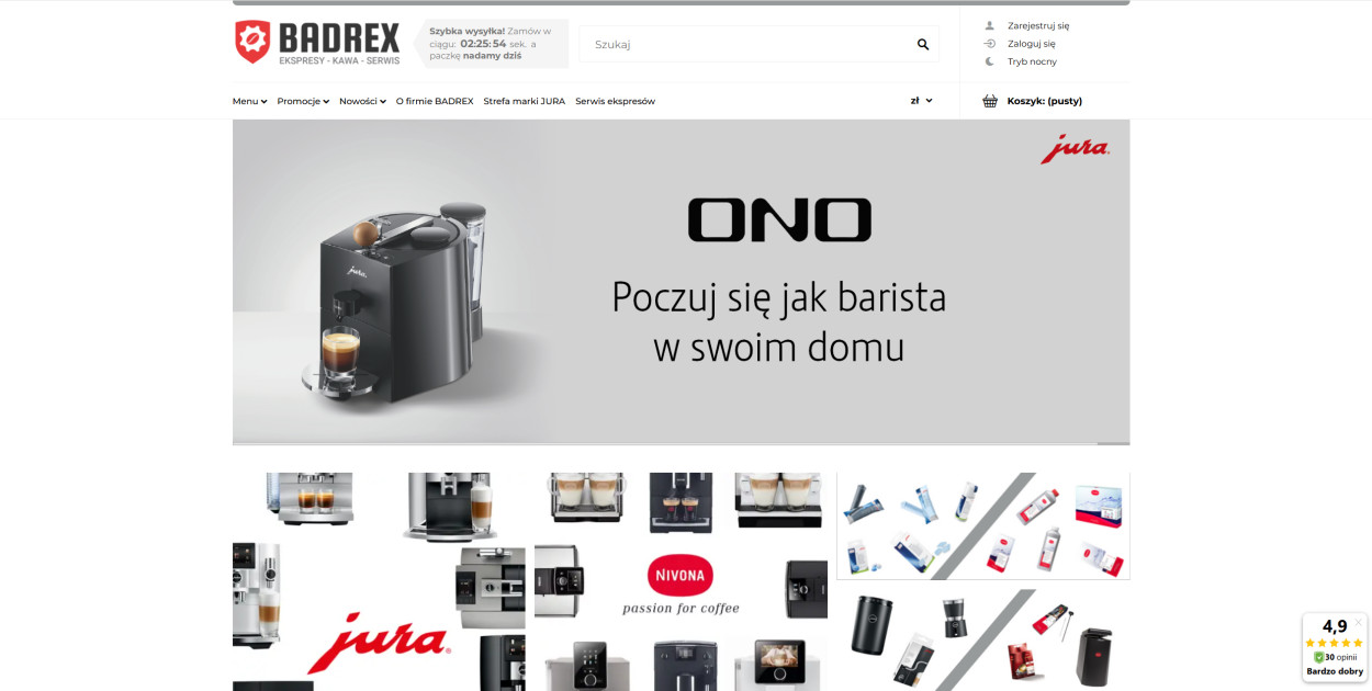 BADREX - sklep z ekspresami do kawy