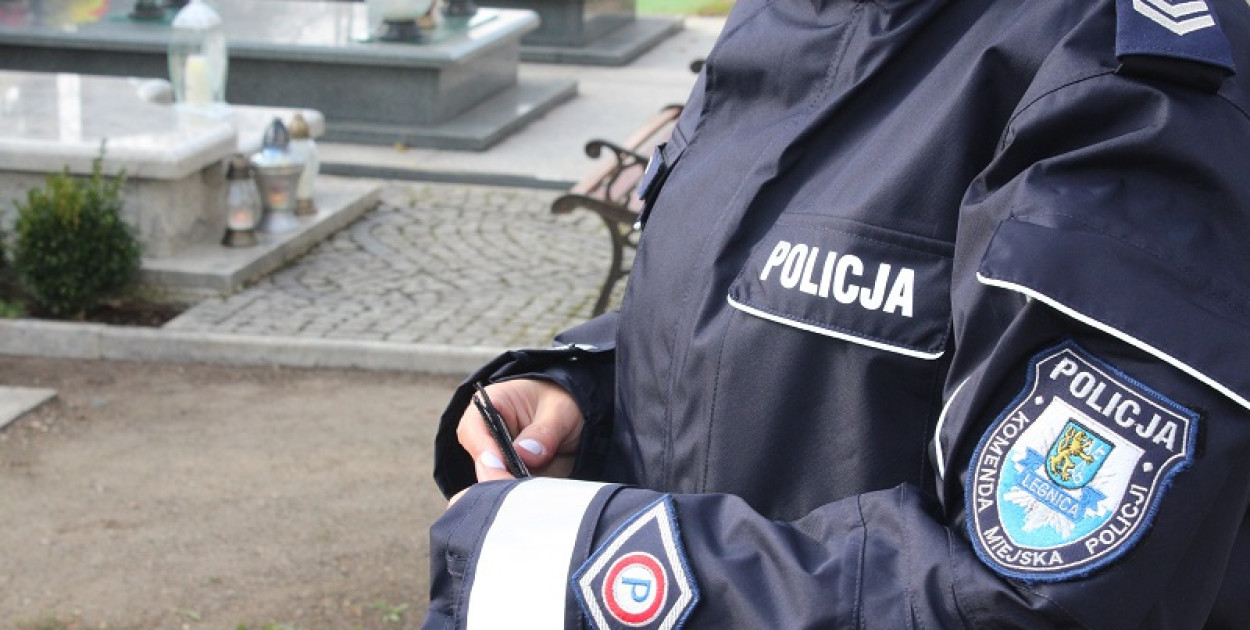 Akcja „Znicz 2025” (źródło: KMP Legnica)