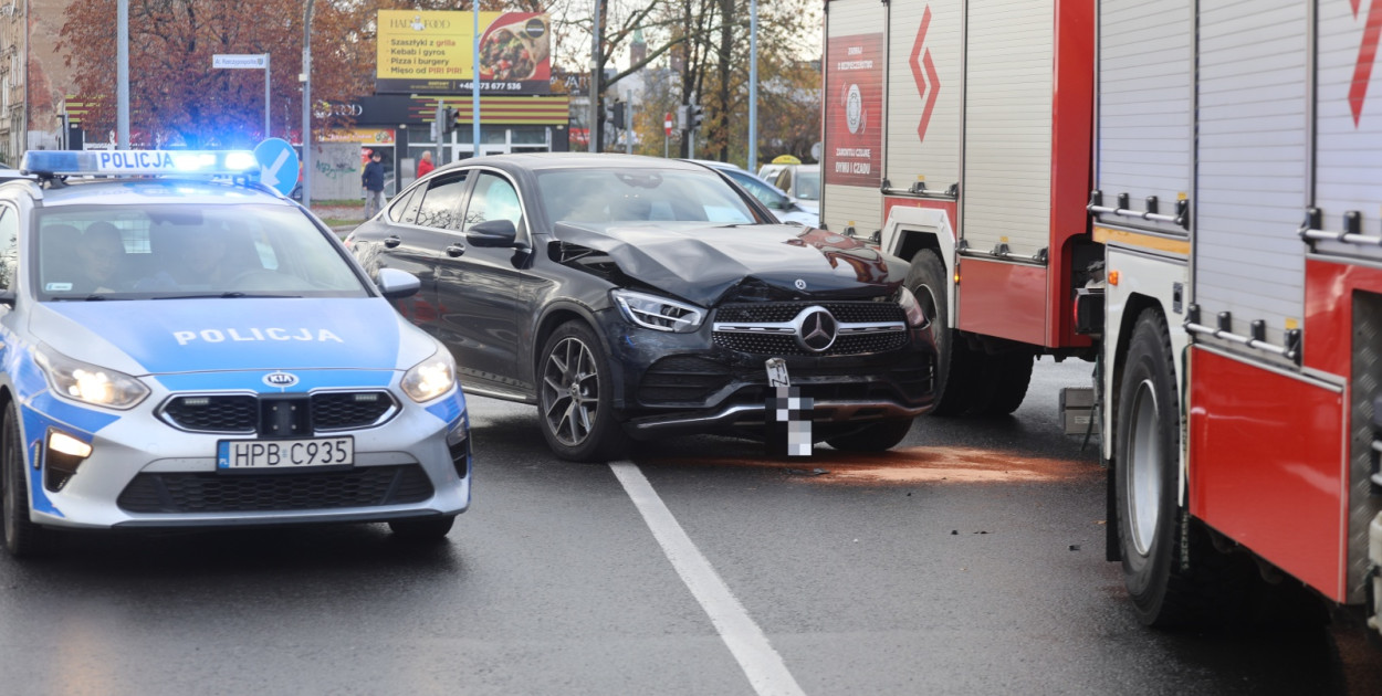 Wypadek na Żołnierzy II Armii Wojska Polskiego i Alei Rzeczypospolitej (WO)