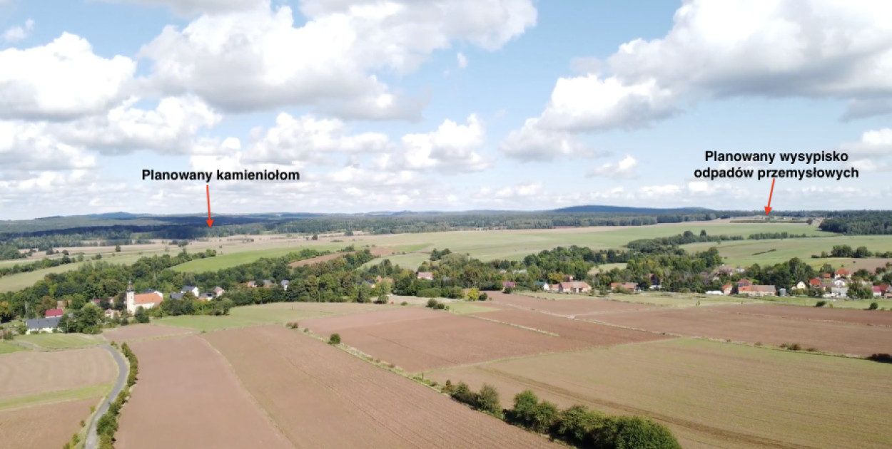 Nie chcą kopalni w sercu geoparku UNESCO (źródło: petycjeonline.com)