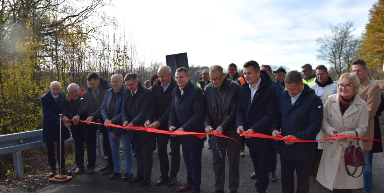 Powiat zakończył remont ważnego odcinka drogi Krotoszyce – Rzymówka (Joanna Zieziula)