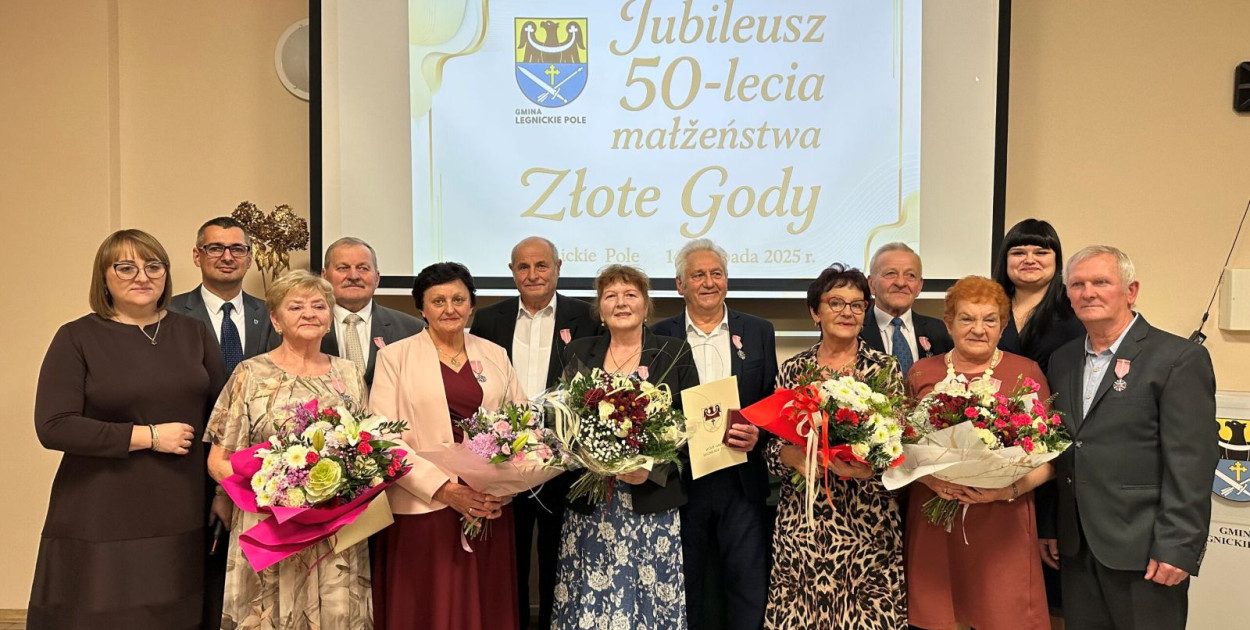 Uroczystość Złotych Godów w Legnickim Polu (mat. prasowe)