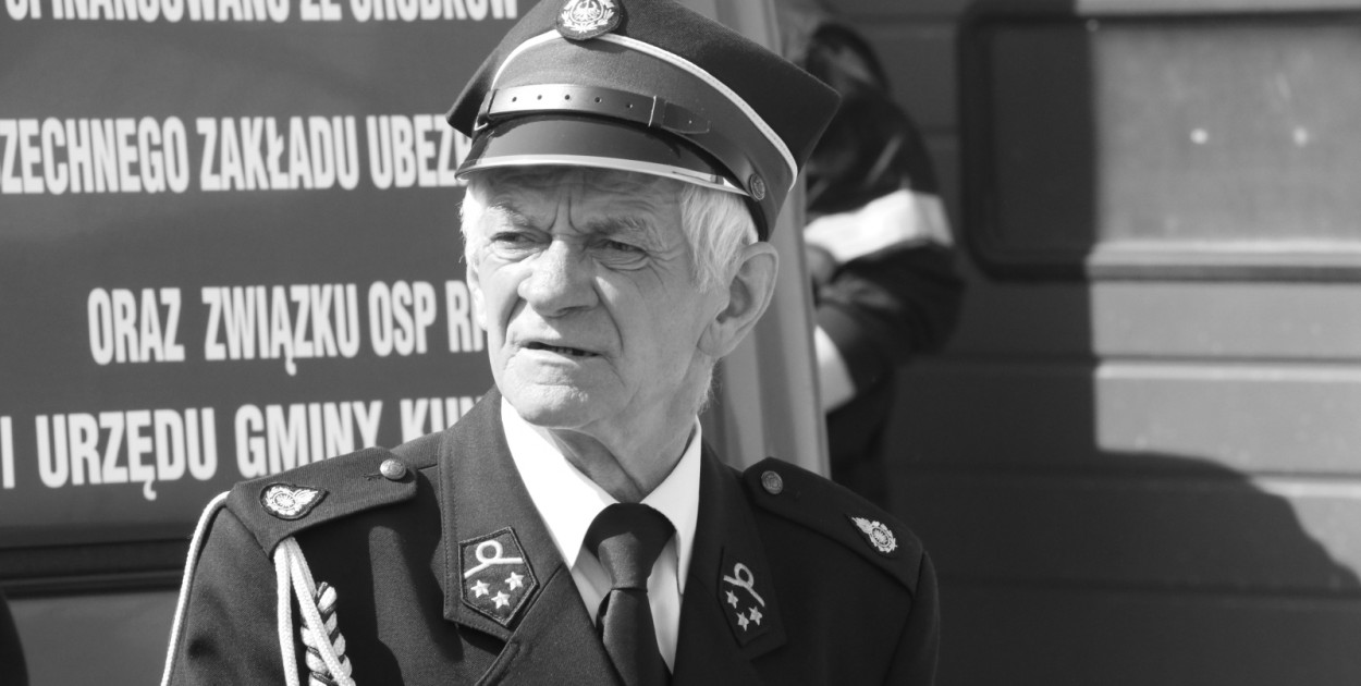 Żałoba w Gminie Kunice po śmierci Naczelnika OSP Wojciecha Mastalerka