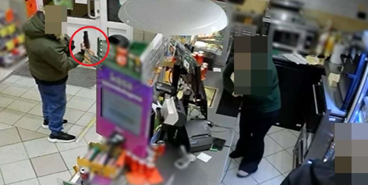 Groził kobietom bronią (źródło: KMP Legnica)