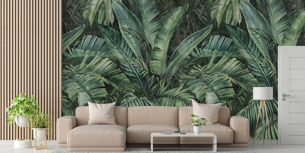 Dlaczego warto postawić na fototapetę w salonie